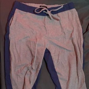 Half sweats half starchy jeans